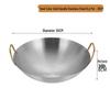 Lilang 30CM Gold Verdickter Edelstahl Mehrzweck Trockentopf