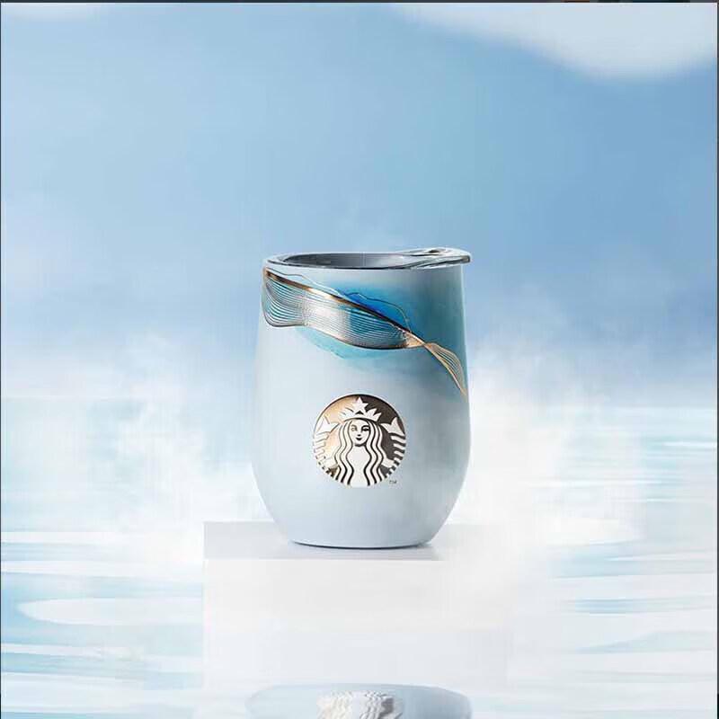 Термокружка Starbucks Danqing с чернильным окрашиванием