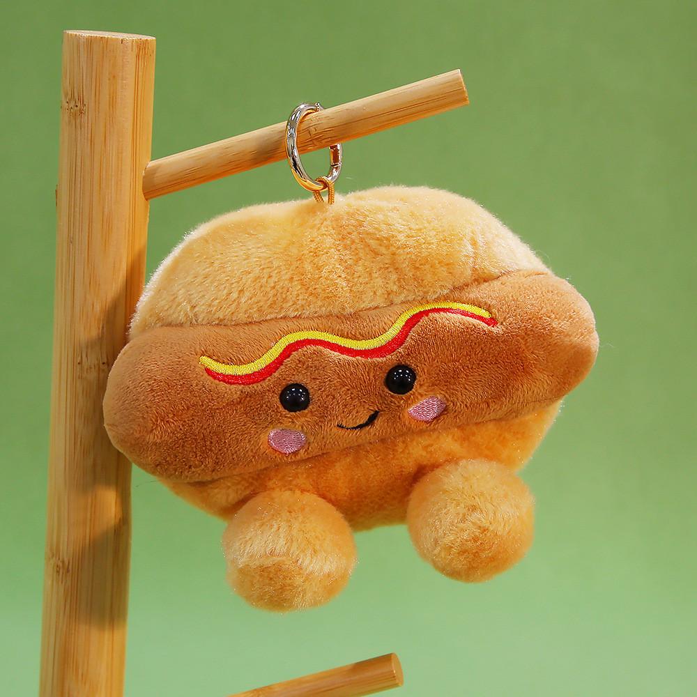 Plush Bear Stress Ball Toy With Soft Polyester Filling For Desk Decor And Office Relaxation