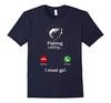 Calling for Hobbies Love Fishinger Hobby Funny T-Shirt Cool Summer Tees Short Sleeve Round Neck T Shirt
