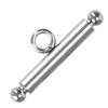 20 Set Stainless Steel Bracelet Toggle Clasps Silver OT Clasp  Jewelry Making Supplies