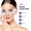 New Intelligence EMS Pulse Vibration Under-Eye Massager Heated Relieves Eye Fatigue Eyes Massage Glasses Dark Circle Eye Bags Eye Promote Sleep Unisex