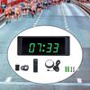 Countdown Timer Gym Clock LED Display Digital Stopwatch for Home Workout Interval Training with Start Stop Button ABS2