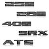 Bright Black Metal Car Rear Trunk Emblem Badge For Cadillac CT4 CT5 CT6 XT4 XT5 XT6 CTS XTS ATS SRX SRX4 ATSL AWD 25T 28T 40T Cnkym77