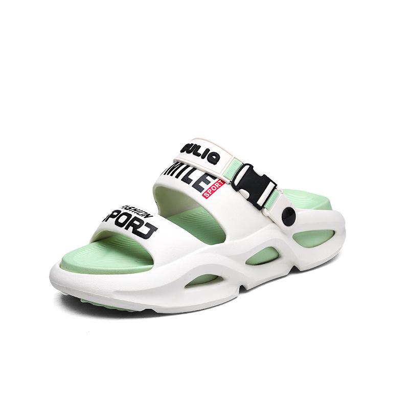 Slippers summer non-slip thick-soled bathroom beach sports driving dual-purpose odorless sandals