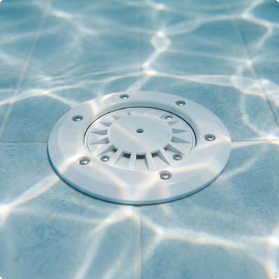 Pool-Absaugöffnung Abdeckung Ersatz Ablass Gewinde für Folienpools