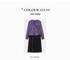Spring Silk Brocade Long Sleeve Cheongsam Dress - Plus Size Luxury Design