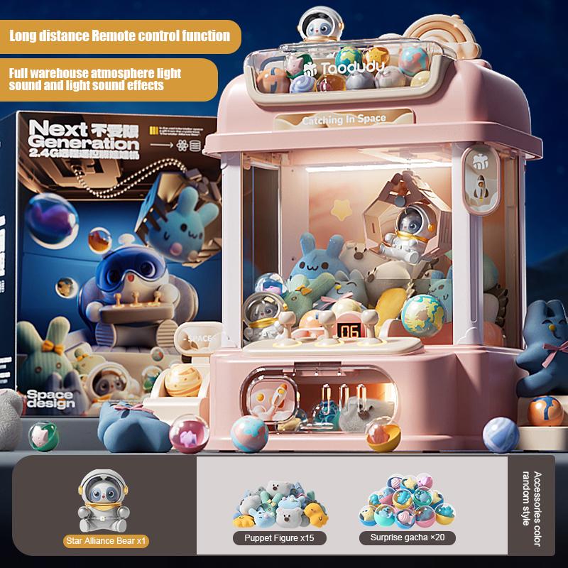 Большой Коготь Аркадный Кран Машина Ловить Куклы Игры для Детей Электрический Торговый Автомат Дистанционное Управление Кукла Захват Шаров Девочки