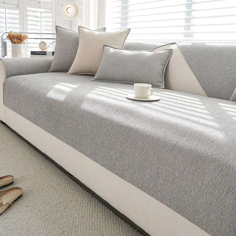 

Anti Scratch and Wear-resistant Sofa Cover Skin Friendly Breathable Simple Sofa Cushion Cover Anti Slip Suitable for All Seasons 70x70cm