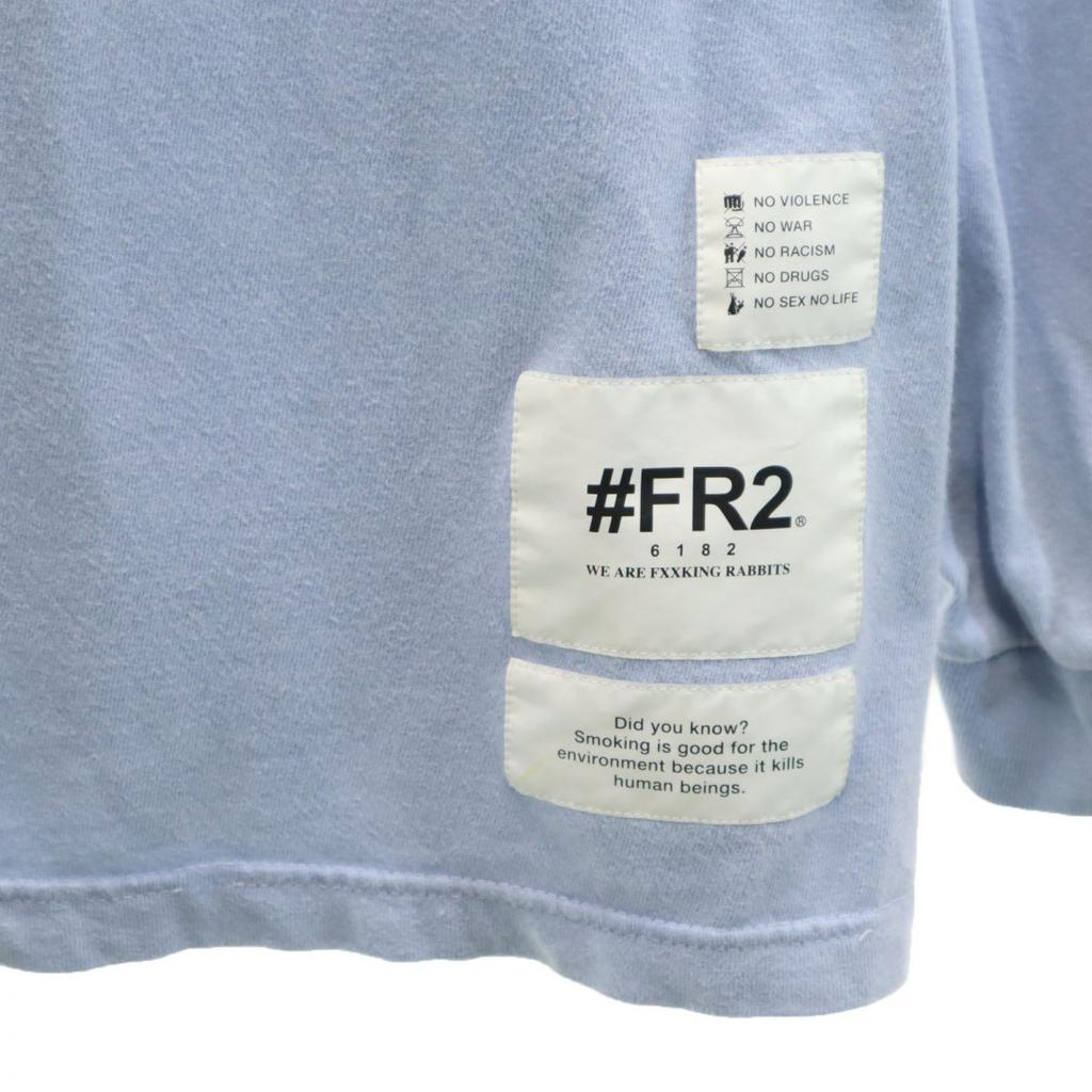 FR2 Long Sleeve T-shirt XL Blue Ron T Men's Used