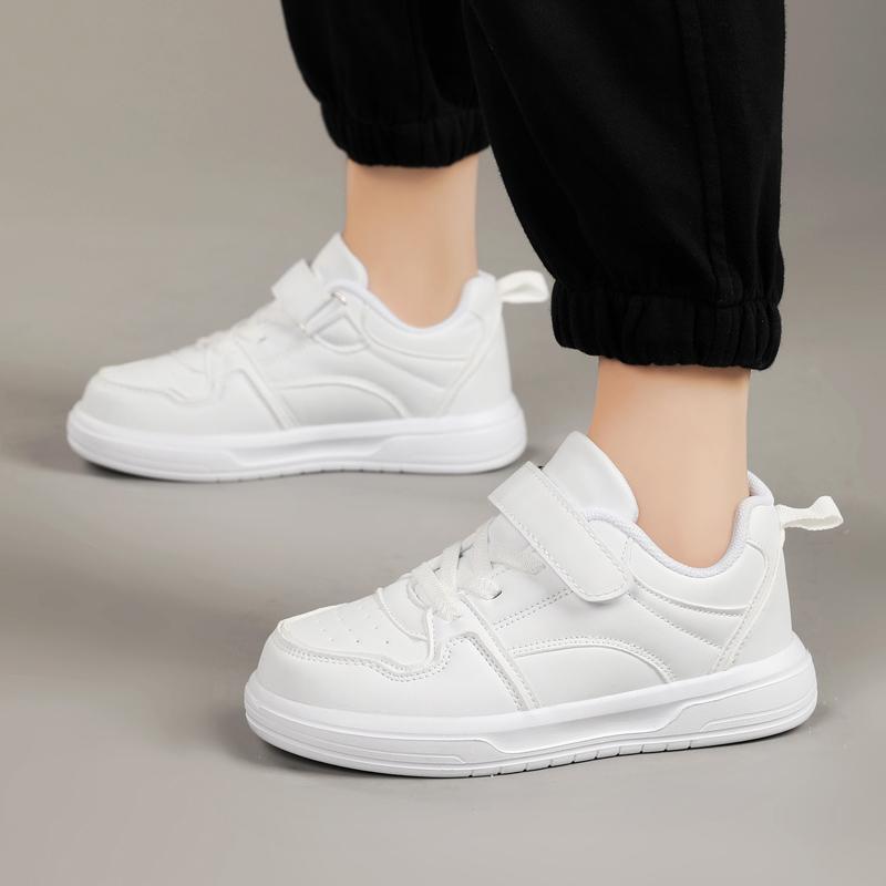 Kid's  Lightweight and Fashionable Sports and Leisure Shoes Outdoor Running Shoes White Shoes