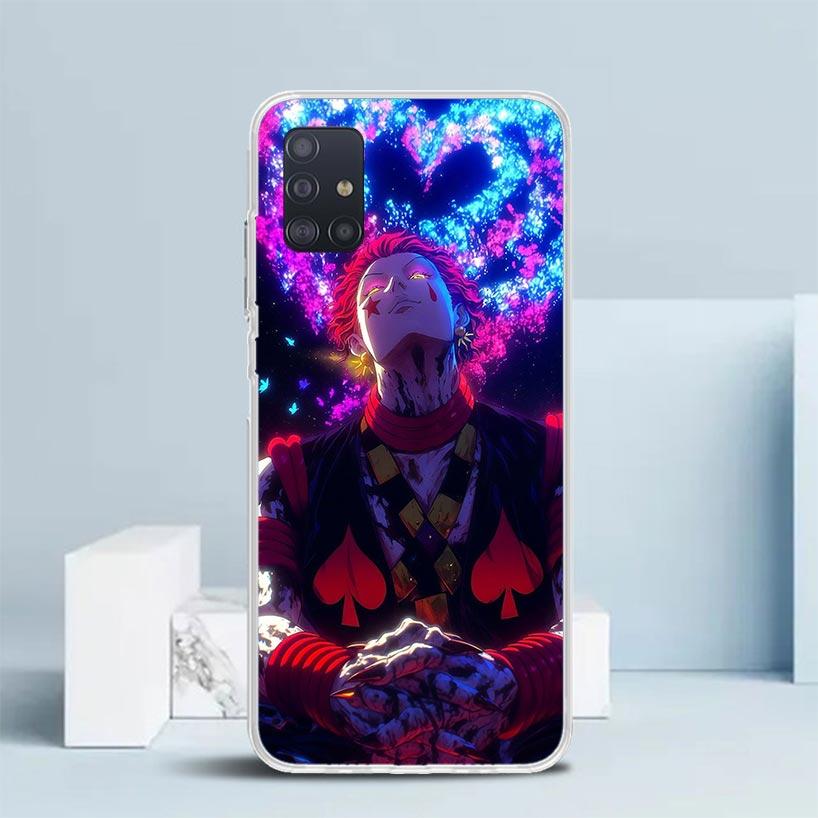 Huner X-Hunters Hisoka Phone Case For Samsung Galaxy A52 A32 A22 A12 A51 A50S A30S A10S Note 20 Ultra 10 S10 Plus A31 A20 A71 A7