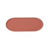 Anti Slip Seasoning Bottle Storage Tray Washable Soap Dispenser Tray Silicone Vanity Tray  Dessert