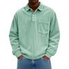 Stand Collar Men's Sweatshirt Autumn and Winter Warm Loose Solid Color Outdoor Warm Breathable Tactical Men's Top