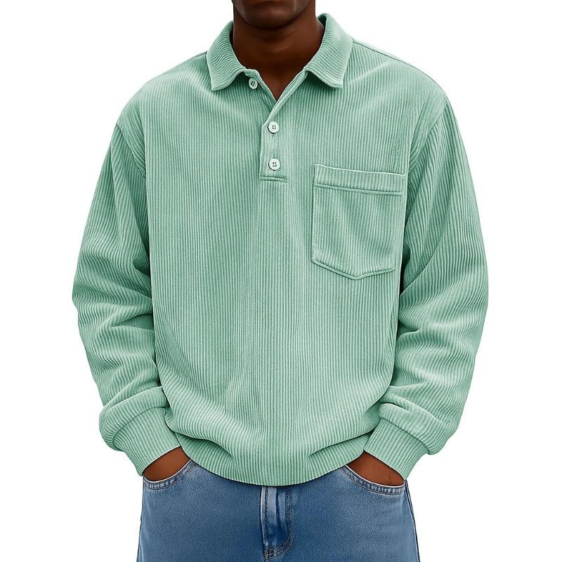 Stand Collar Men's Sweatshirt Autumn and Winter Warm Loose Solid Color Outdoor Warm Breathable Tactical Men's Top
