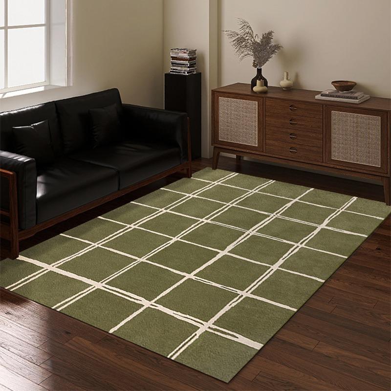 Living Room Carpet Bedroom Bedside Sofa Floor Mat High Density Loop Pile Mat Big Area Carpets Tiger Stripes Style Home Decor Rug