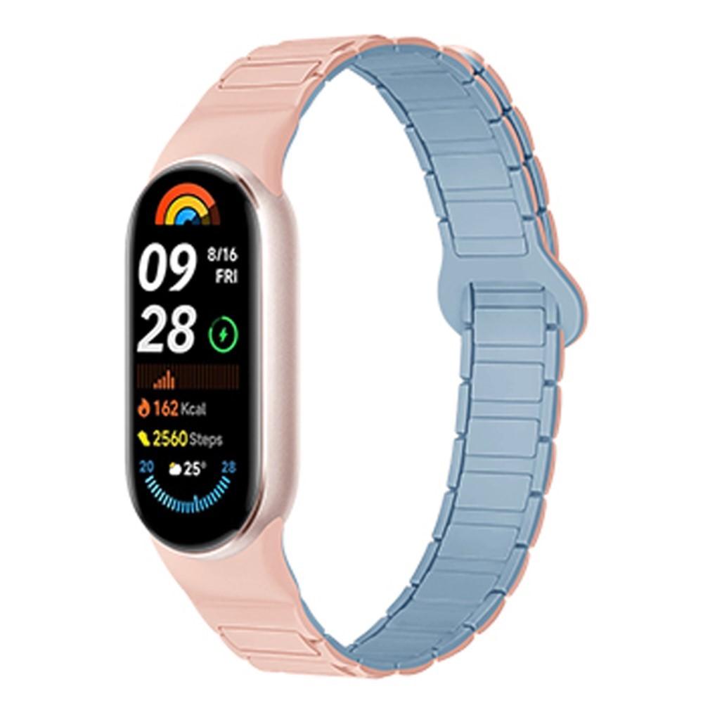 Silicone Strap For Xiaomi Mi Band 10 9 8 Wristband Accessories Magnetic Bracelet Belt Pulseira Correa Xiaomi Smart Band 8 9 10
