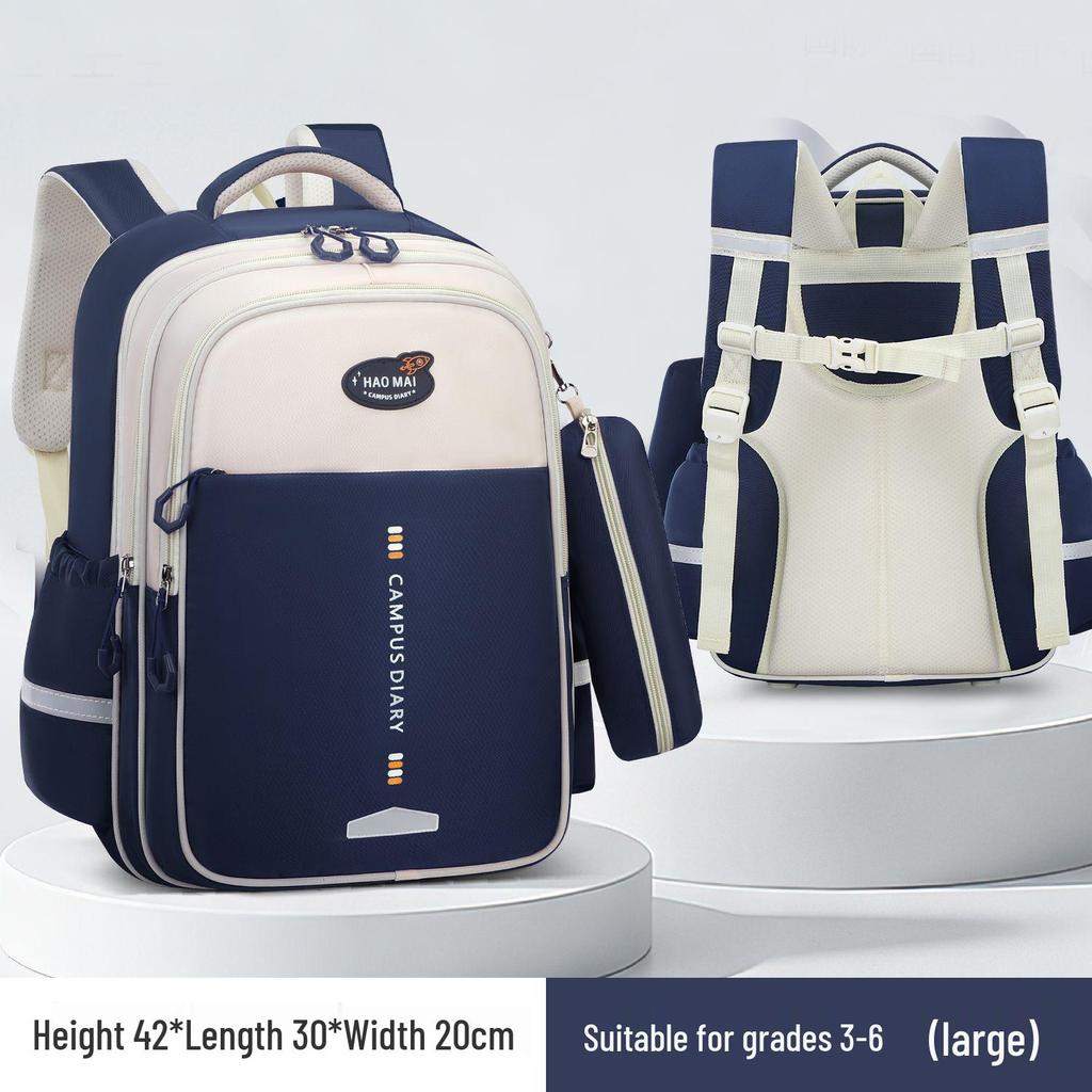 Zaino per Bambini Leggero di Grande Capacità per le Scuole Elementari (Classi 1-6)
