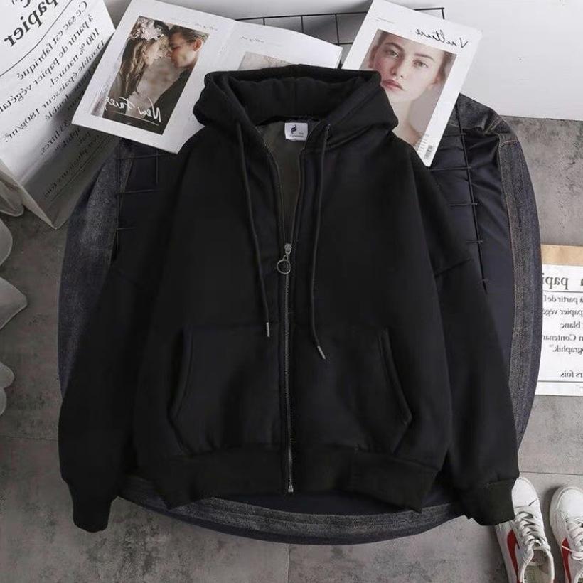 Men's 2026 Autumn/Winter Zipper Cardigan Hooded Sweatshirt Jacket, Plus Size Available