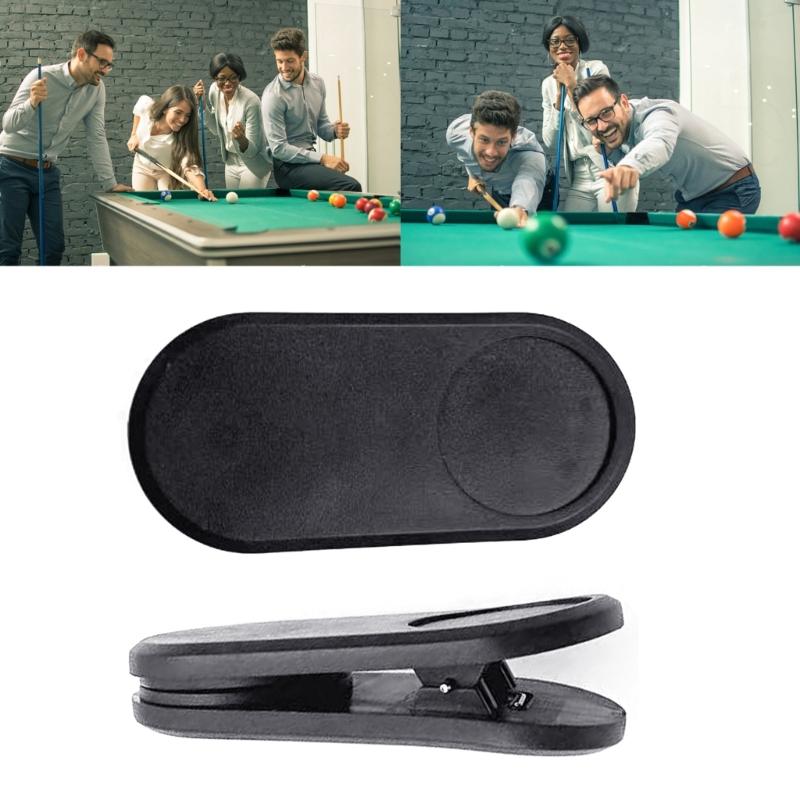 Elastic Quiet Magnetic Storage Clip Replaement Billiard Cue Chalk Clip for Pool Rooms Billiard Halls Billiard Accessory
