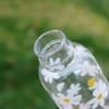 480ML New Simple Print Water Bottle Sports Water Cup Large Capacity Portable Plastic Cups Kids School Water Cup Motivational Cup