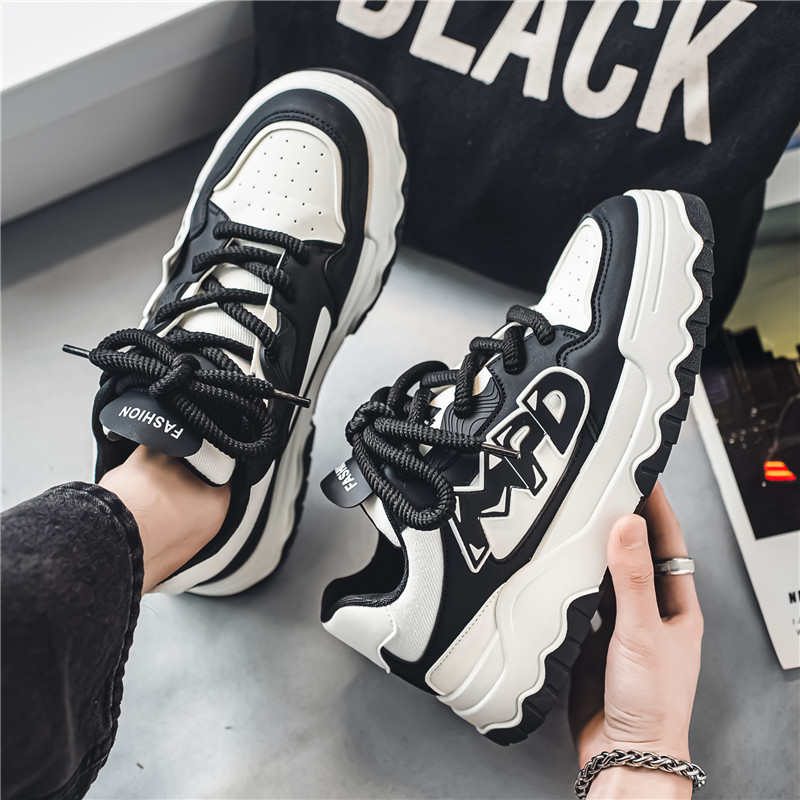 Fashion Demi-season Height Up Red Man Boot Casual Name Brand Sneakers Loafers Shoes For Man Sports Outside Vzuttya Best-selling