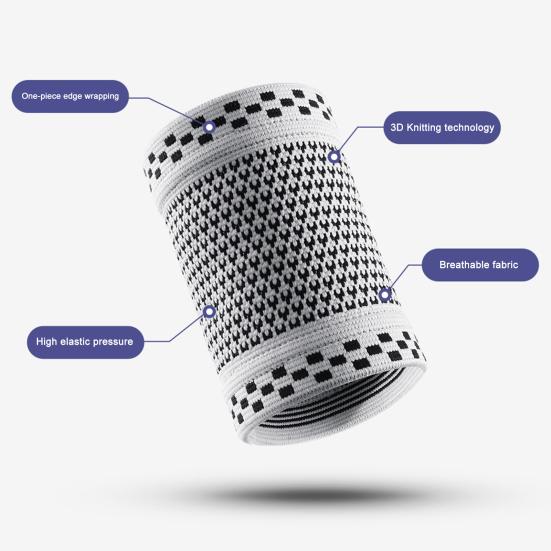 Compression Wrist Sleeve for Men Women Breathable Wrist Support Wrap Elastic Wristbands for Arthritis Workout Carpal Tunnel