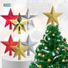 Gold and Silver Red Tree Top Star Christmas Decorations for Home Xmas Tree Toppers Ornaments Navidad New Year 2023 Natal Noel 7