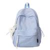 Schultasche Damen Koreanisch Kariert Einfach Kariert Rucksack High-School-Schüler Große Kapazität Freizeit Reise Rucksack