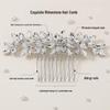 European Rhinestone Bridal Hair Comb - Retro Wedding & Party Headdress Accessory