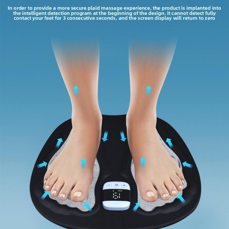 Portable EMS Foot Massager – Acupressure & Microcurrent Therapy for Relaxation & Improved Circulation