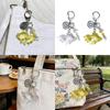 Auspicious Fish Keychain Representing Luck And Prosperity Plastic And Alloy Construction For Everyday Convenience