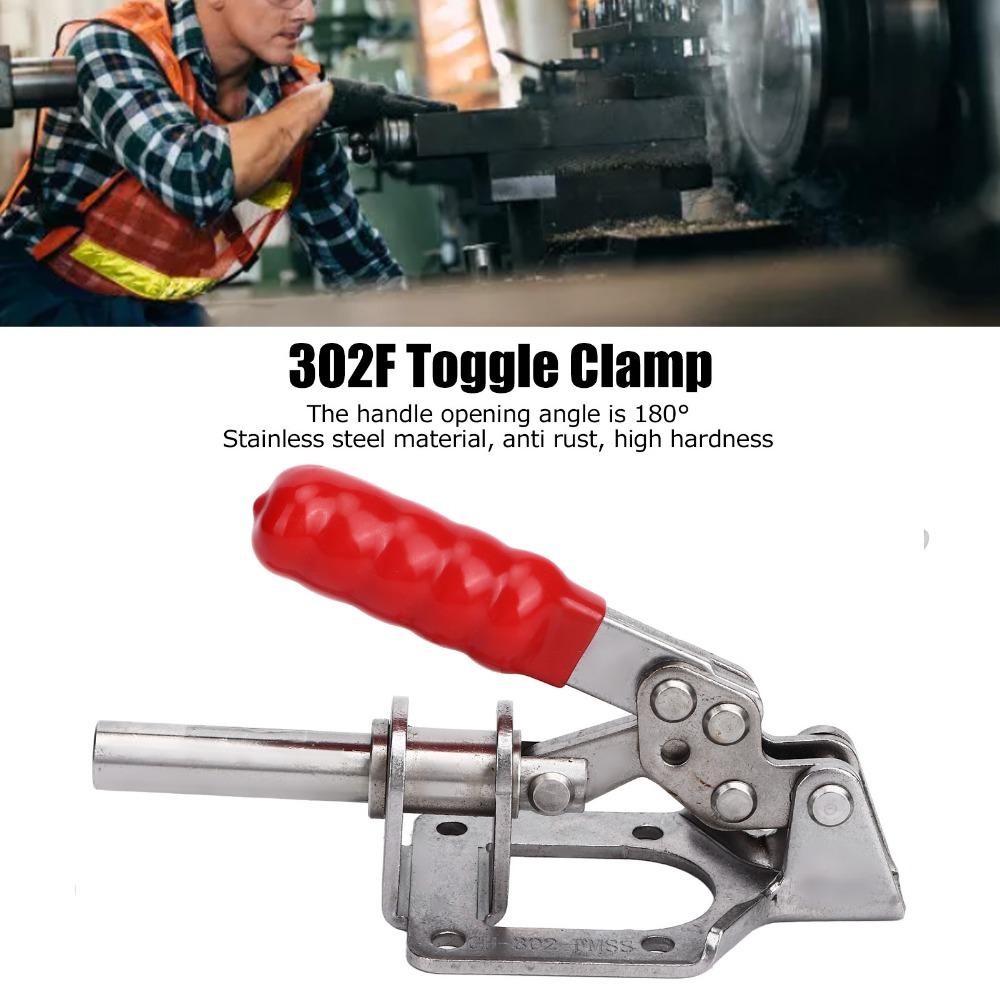 Adjustable Toggle Clamp Anti-Slip Quick Release Toggle Clamp Heavy Push Pull Toggle Clamp  Welding