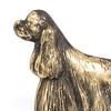 Cocker Spaniel Amerykański - Wieszak Na Klucze Z Psem, Mosiężny Uchwyt Na Psie Akcesoria, Elegancka Ozdoba Do Korytarza Marki Art-Dog