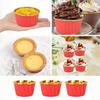 50pcs Disposable Paper Baking Cups Patterned Round Cupcake Liners, Multipurpose Cake Wrappers for Weddings,Christmas