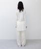 INSILENCE WOMEN Natural Henley Neck Long Sleeve Ivory