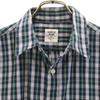 Mr.GENTLEMAN made in Japan Check pattern switching Short sleeve shirt M Men's Used