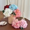 Grote Hortensia Kunstbloemen Volle Bloei Nep Zijde Hortensia's met Steel voor Huis Bruiloft Feest Decor Tafel Middenstuk