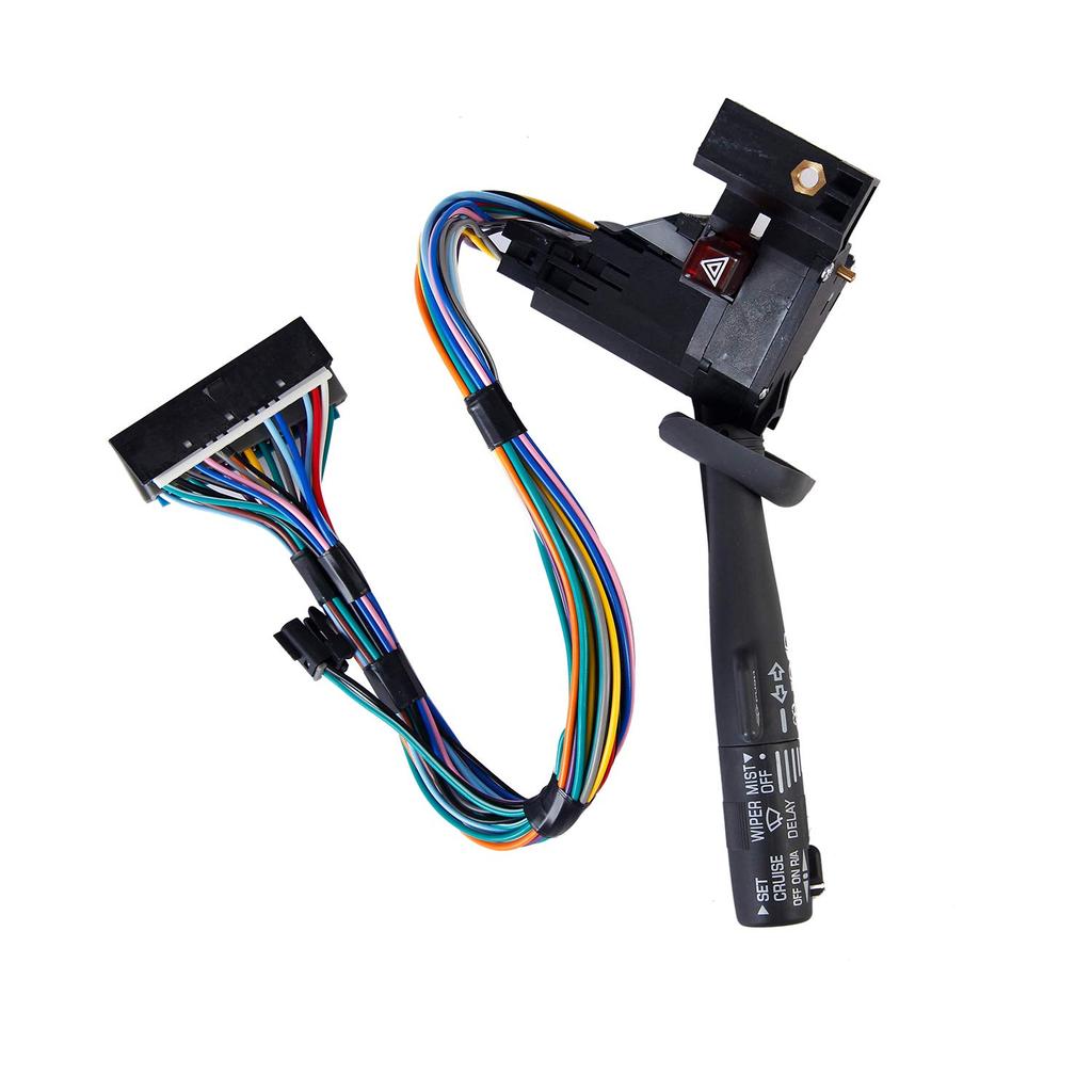 Multi-Function Combination Switch Gray For | 1995-2002 Chevy Tahoe S10 GMC C1500 K1500 Suburban Yukon & More | Replaces# 2330814, 26100985, 26036312