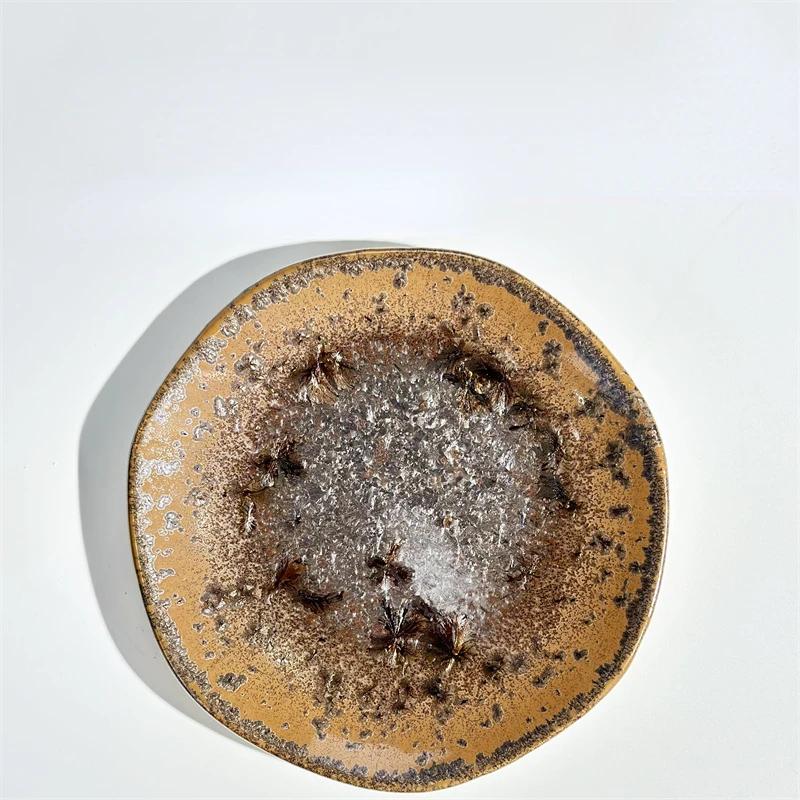 300 ml Mellantemperatur Kristallglasyr Elektrisk Ugn Keramisk Konstglasyr Keramikfärgmaterial Hantverk