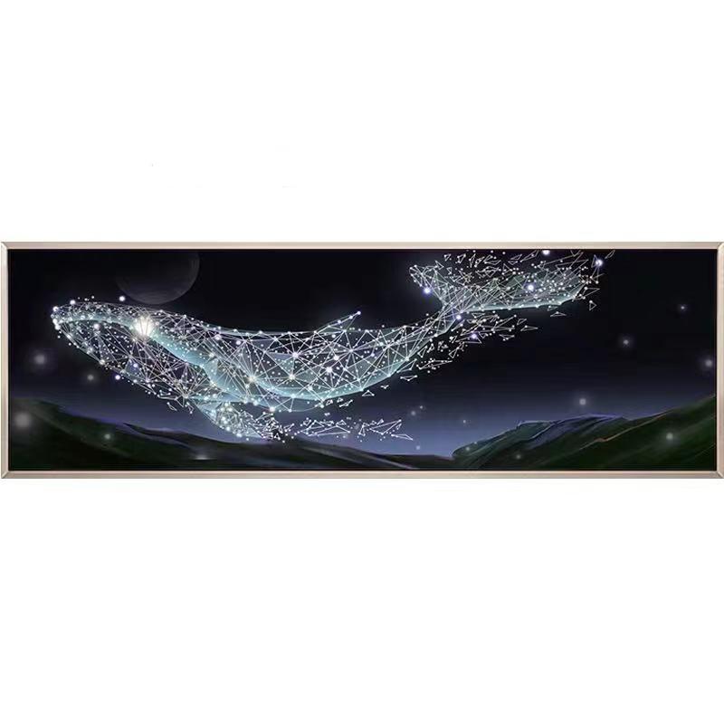 

5D комплект алмазной вышивки Кит DIY художественная настенная живопись ремесла полная алмазная живопись животные вышивка крестиком гостиная домашний декор 40x120CM