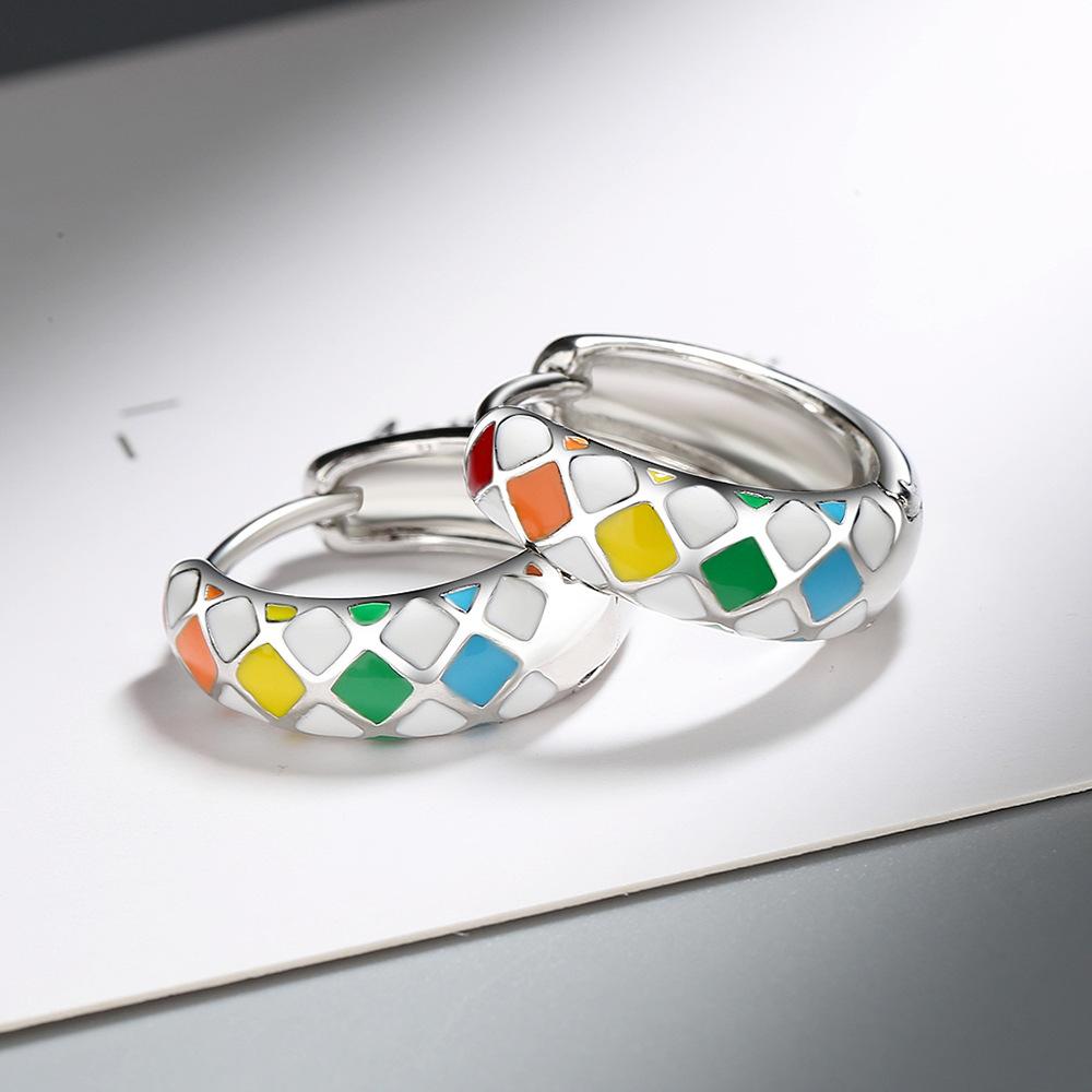 Klasické náušnice Lindon z měděné slitiny Visací náušnice pro ženy jako dárky na svatbu