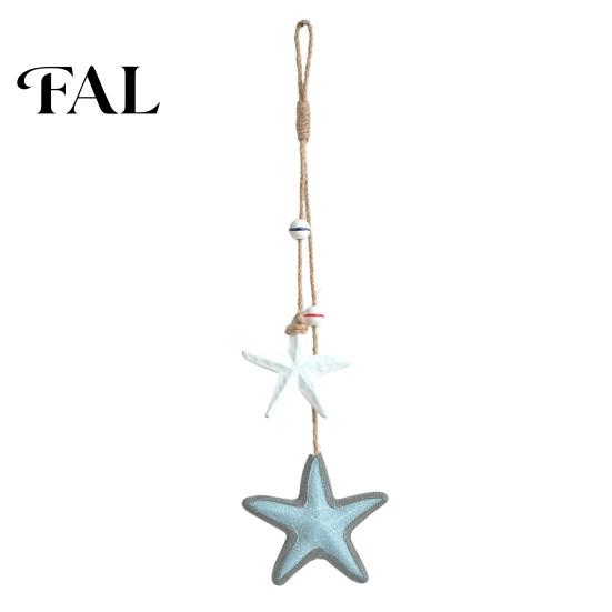 Eco Friendly Seaside Wall Accent Mediterranean Nautical Hanging Decor, Handcrafted Wooden Ocean Style Ornaments, Decorative Pendants with Coastal