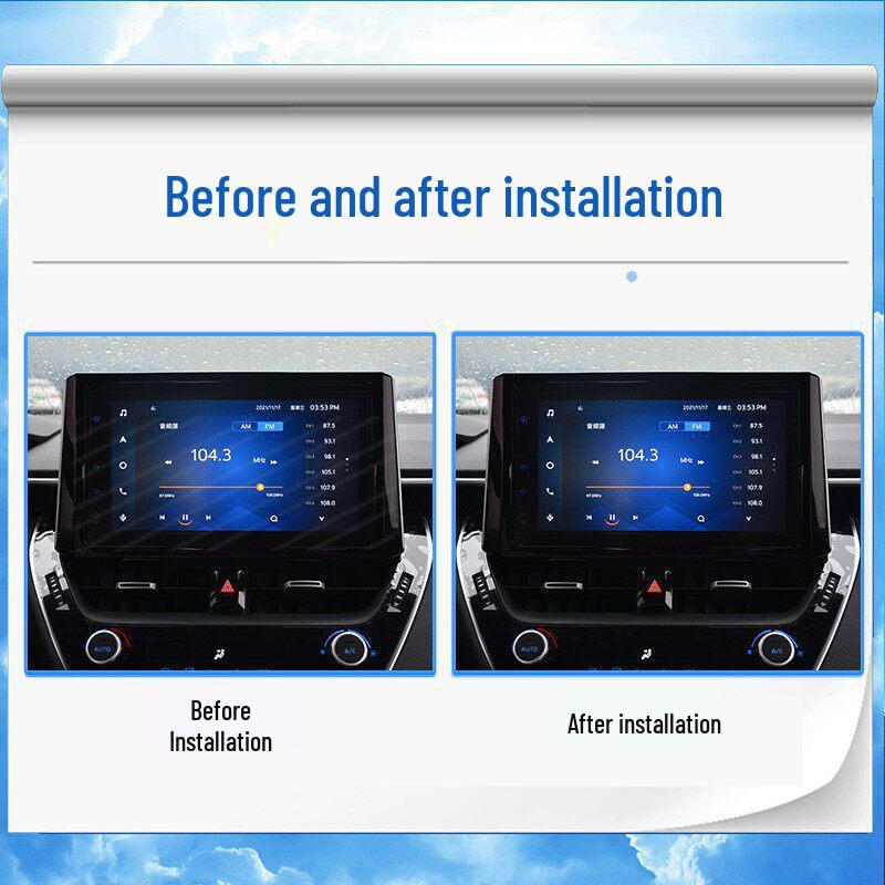 Chery Fengyun A8L Interior Dashboard & Steering Wheel Sticker Set (for 25 models)