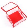 Red Plastic Ornament Storage Box Simplify Stackable Ornament Storage Box For Home Use