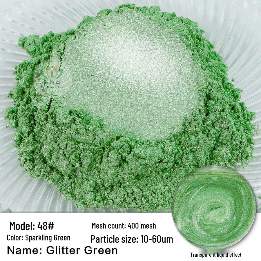 120 Color Chameleon Pearlescent Mica Powder for Epoxy Resin, Paint, and Watercolor