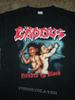 Exodus Liés par le Sang T-shirt Noir Basique Unisexe Hommes Femmes KH13201