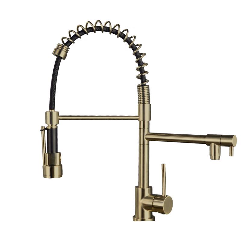 TLXT Kitchen Faucet with Pull-Down Sprayer