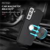 Ring Kickstand Cover for Samsung Galaxy S22 5G Anti-drop Matte TPU Phone Case Works for Magnetic Car Mount