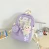 Cute girl schoolbag small fresh junior high school high school student size backpack high value student small backpack